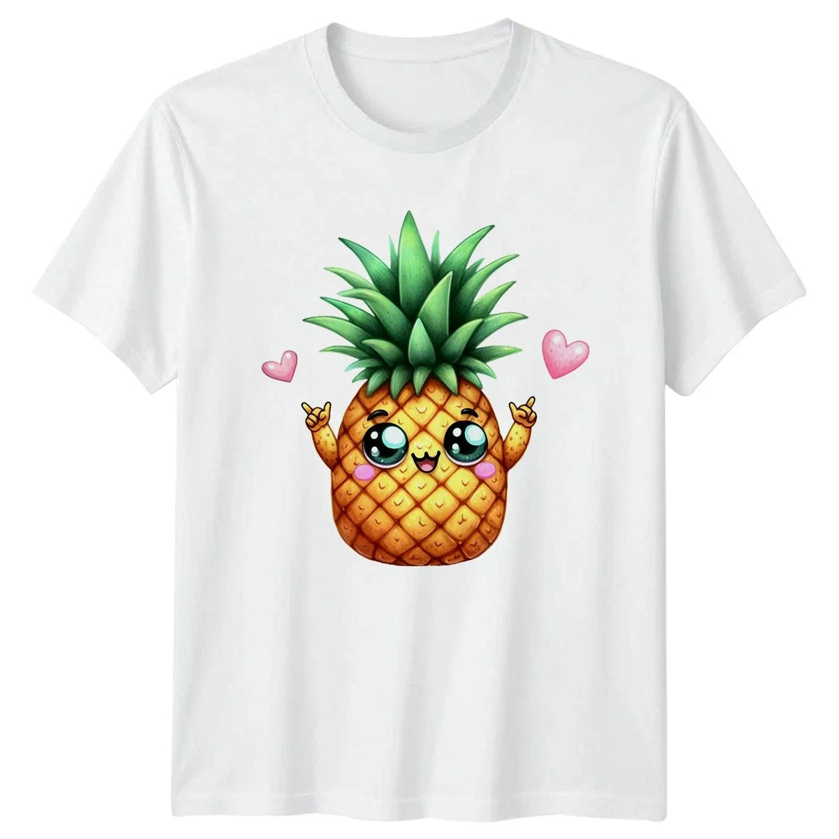 Stay Sweet Rock On Pineapple T-Shirt Kawaii Fruit Tropical Food Birthday Gift Unisex T-shirt, Sweatshirt, Hoodie, Long Sleeve Tee - T-Shirt, Sweatshirt, Hoodie