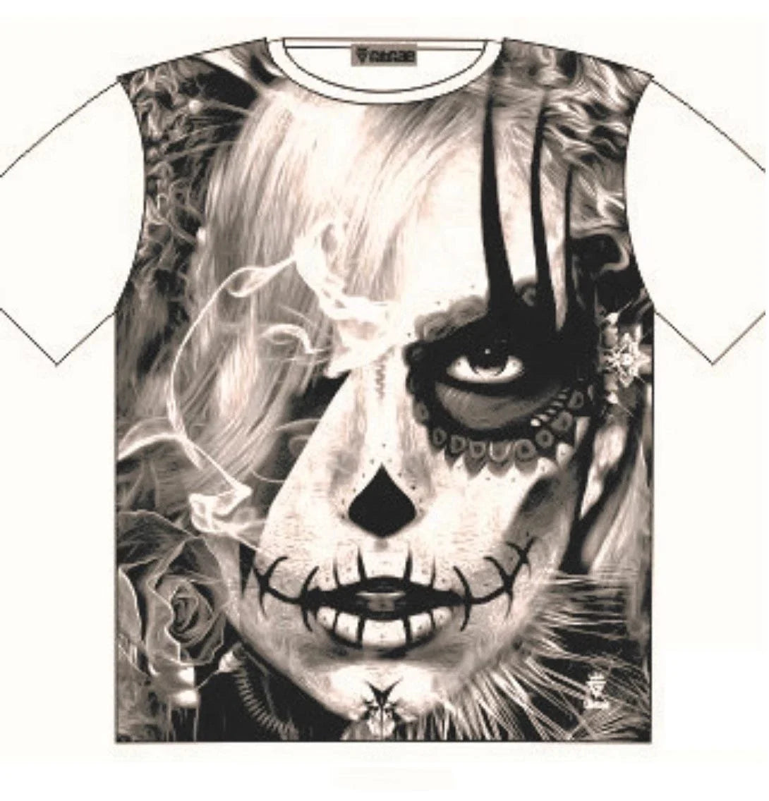 T Shirt dark side Voodoo tattoo Street Fashion Mens Ladies Unisex T-shirt, Sweatshirt, Hoodie, Long Sleeve Tee - T-Shirt, Sweatshirt, Hoodie