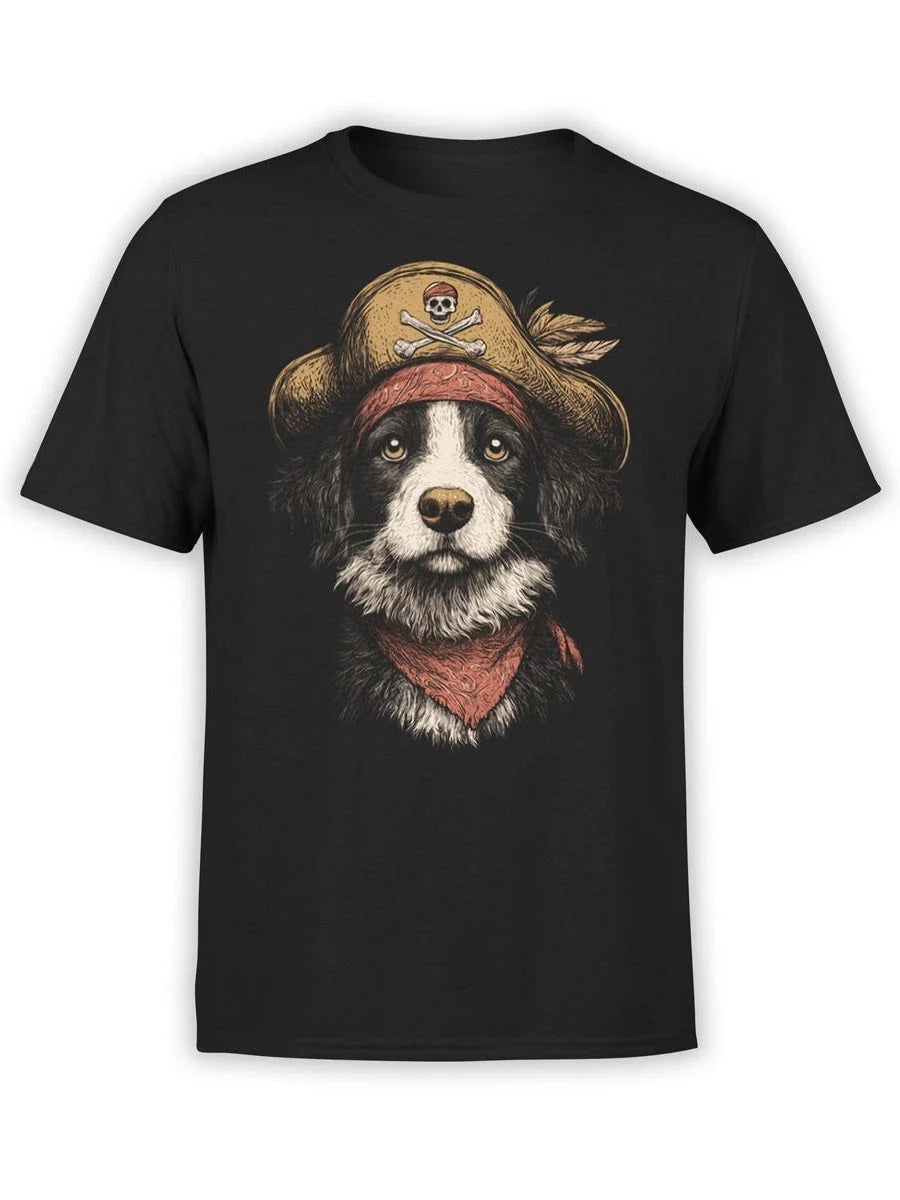 FANTUCCI Captain Barkbeard T-Shirt | Pirate Dog Tee for Adventure | Unisex Unisex T-shirt, Sweatshirt, Hoodie, Long Sleeve Tee - T-Shirt, Sweatshirt, Hoodie