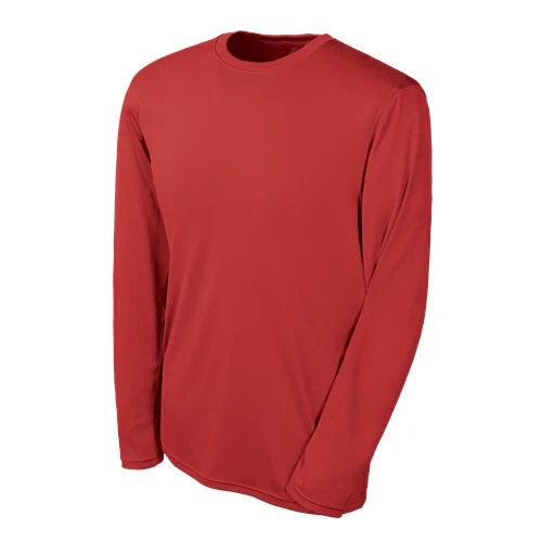 Champion Tactical TAC26 Men's Long Sleeve Double Dry T-Shirt, Scarlet, 3X-Large Unisex T-shirt, Sweatshirt, Hoodie, Long Sleeve Tee - T-Shirt, Sweatshirt, Hoodie