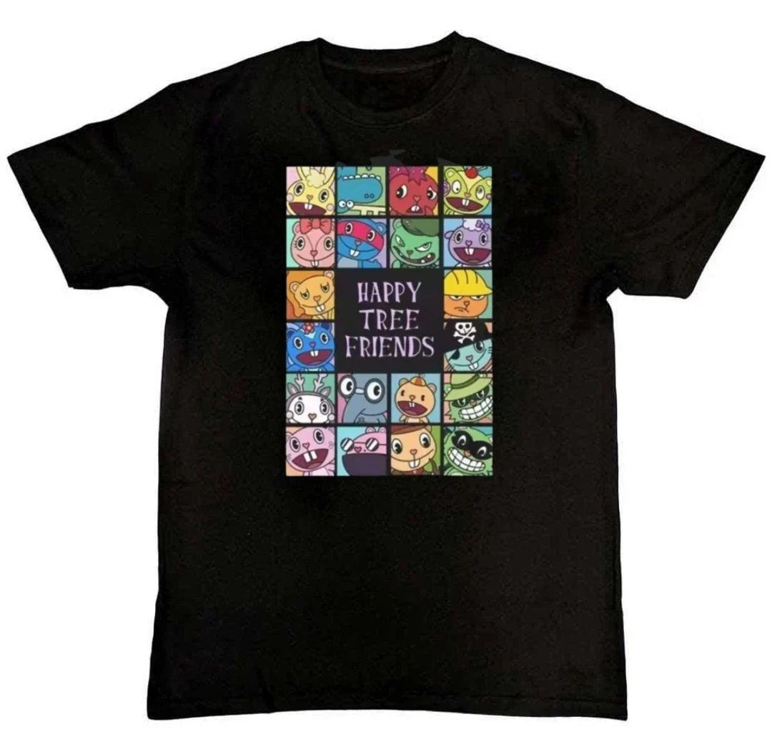 Happy Tree Friends Characters Cartoon Unisex Mens T-Shirt S M L XL 2 3 4 XL Unisex T-shirt, Sweatshirt, Hoodie, Long Sleeve Tee - T-Shirt, Sweatshirt, Hoodie