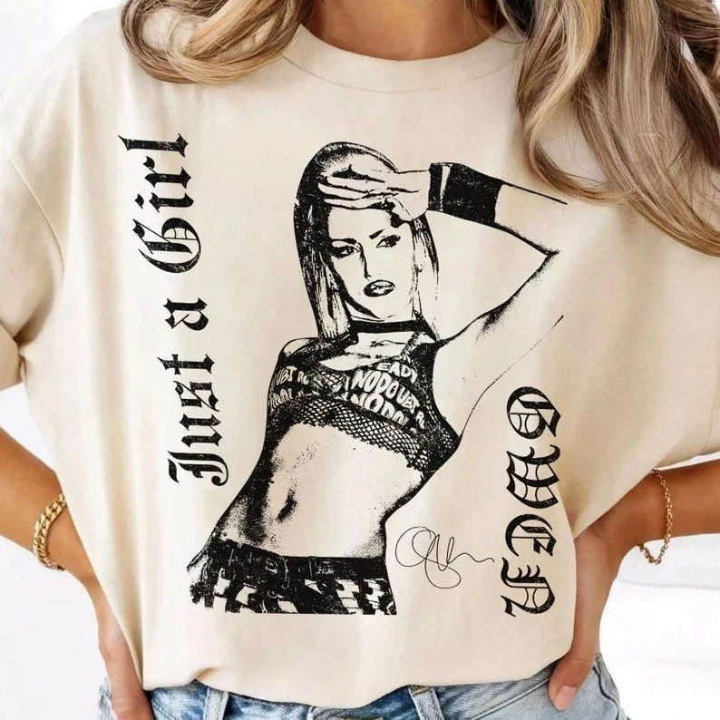 Gwen Stefani No Doubt Vintage T-Shirt Unisex T-shirt, Sweatshirt, Hoodie, Long Sleeve Tee - T-Shirt, Sweatshirt, Hoodie