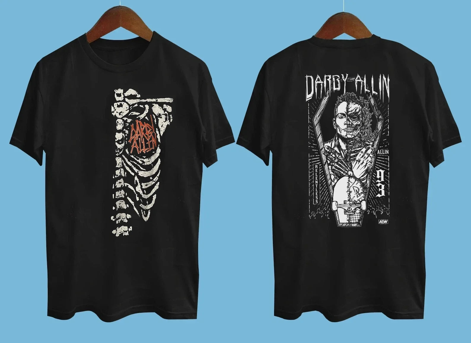 Darby Allin Graphic Wrestling World Champion Unisex S-5XL Shirt YH363 Unisex T-shirt, Sweatshirt, Hoodie, Long Sleeve Tee - T-Shirt, Sweatshirt, Hoodie