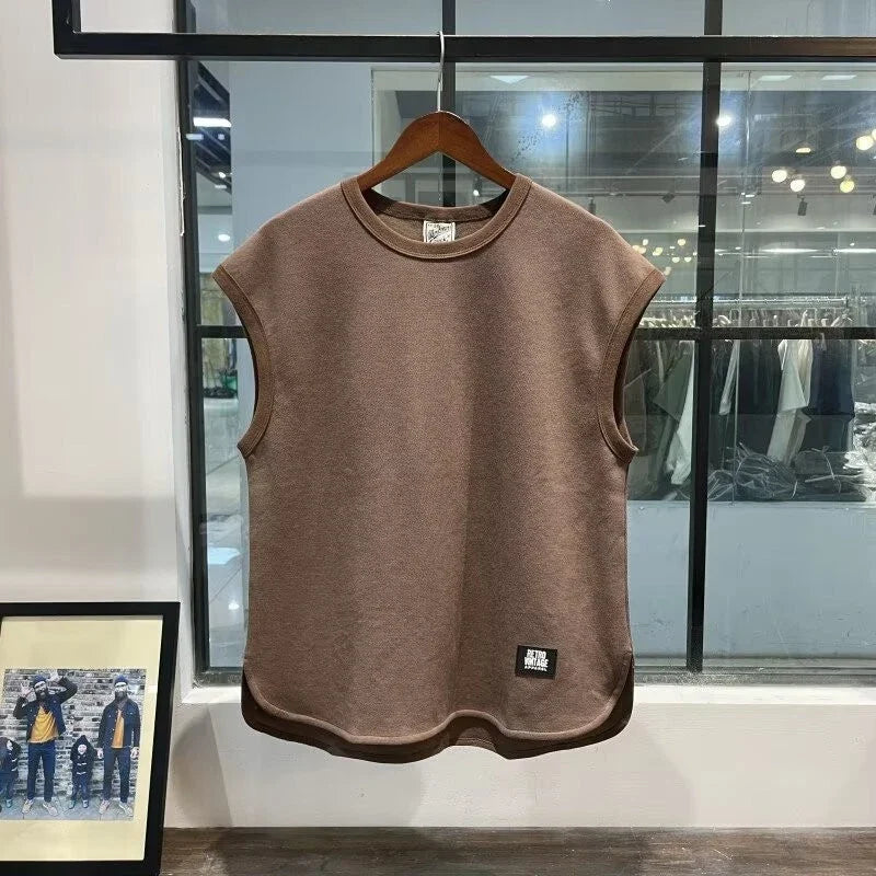 New Sports Fitness Vest For Men T-shirt Loose Sleeveless Sweatshirt M L XL-5XL Unisex T-shirt, Sweatshirt, Hoodie, Long Sleeve Tee - T-Shirt, Sweatshirt, Hoodie