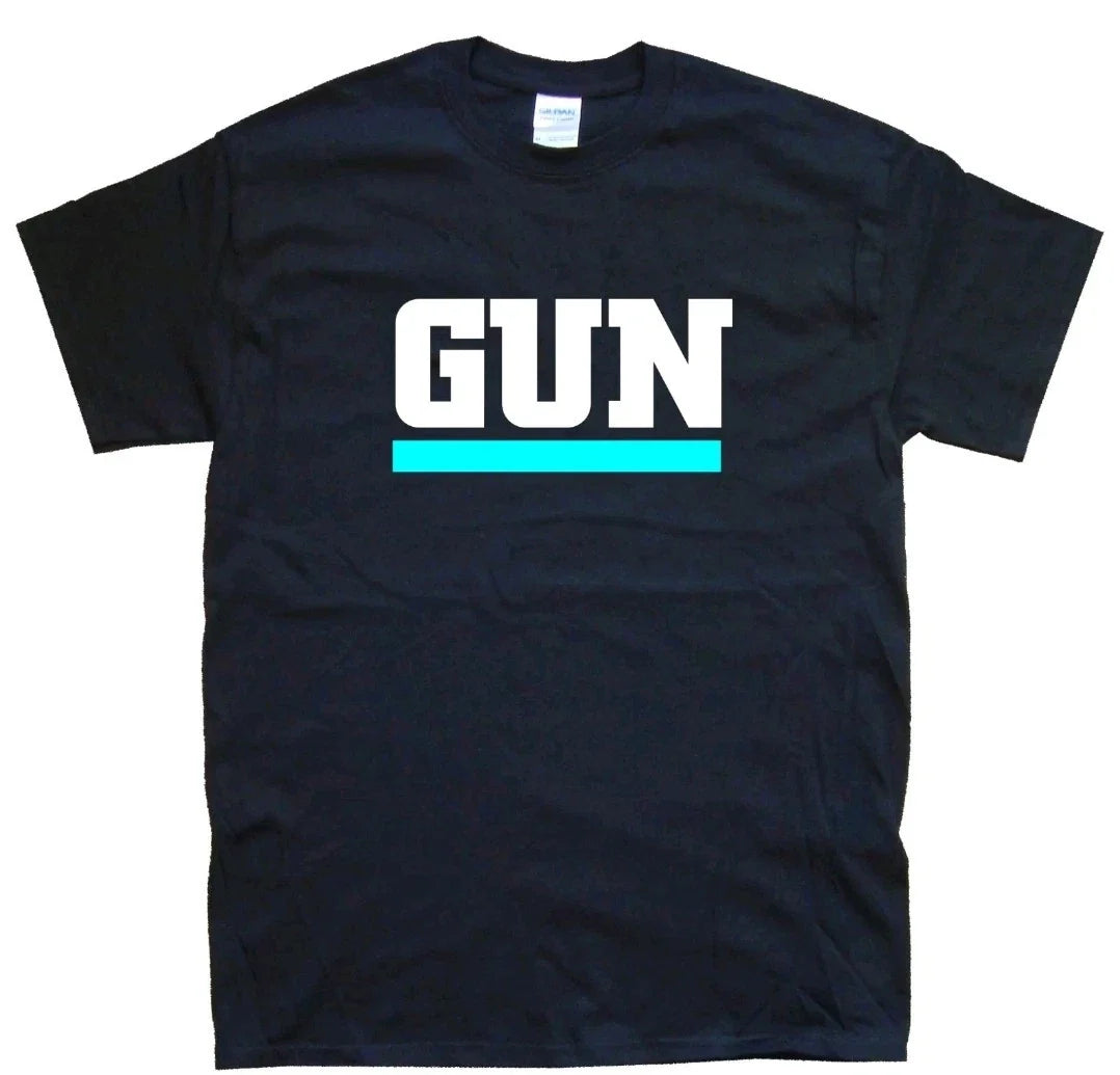 GUN new T-SHIRT All sizes S M L XL XXL colours Black, White Unisex T-shirt, Sweatshirt, Hoodie, Long Sleeve Tee - T-Shirt, Sweatshirt, Hoodie