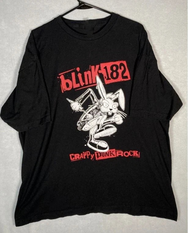 Blink-182 Crappy Punk Rock Tour Tee 2023 t-shirt Unisex T-shirt, Sweatshirt, Hoodie, Long Sleeve Tee - T-Shirt, Sweatshirt, Hoodie