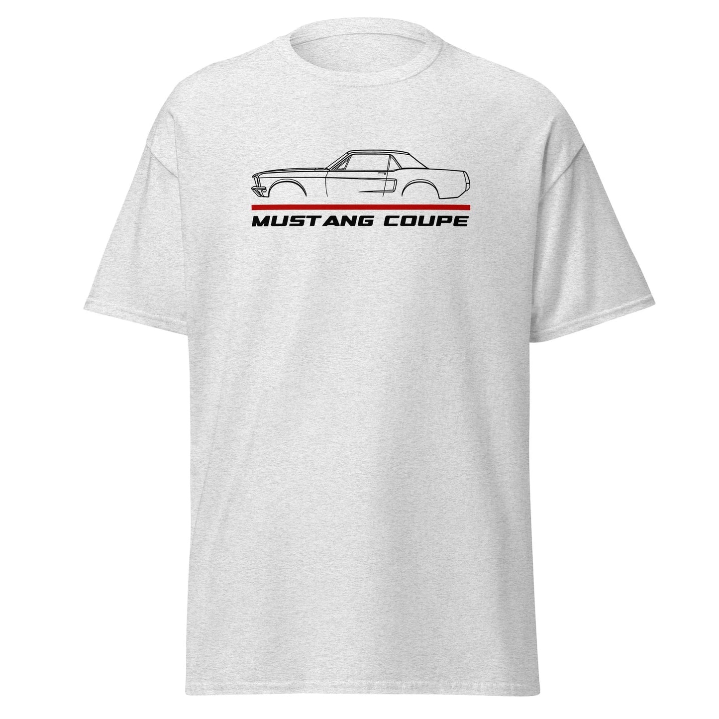 Premium T-Shirt For Ford Mustang Coupe 1968 Car Fans Birthday Gift Tee Shirt Unisex T-shirt, Sweatshirt, Hoodie, Long Sleeve Tee - T-Shirt, Sweatshirt, Hoodie