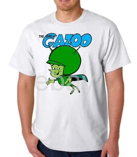 THE  GREAT GAZOO FLINTSTONES T-Shirt HANNA BARBERA TEE CARTOON Unisex T-shirt, Sweatshirt, Hoodie, Long Sleeve Tee - T-Shirt, Sweatshirt, Hoodie