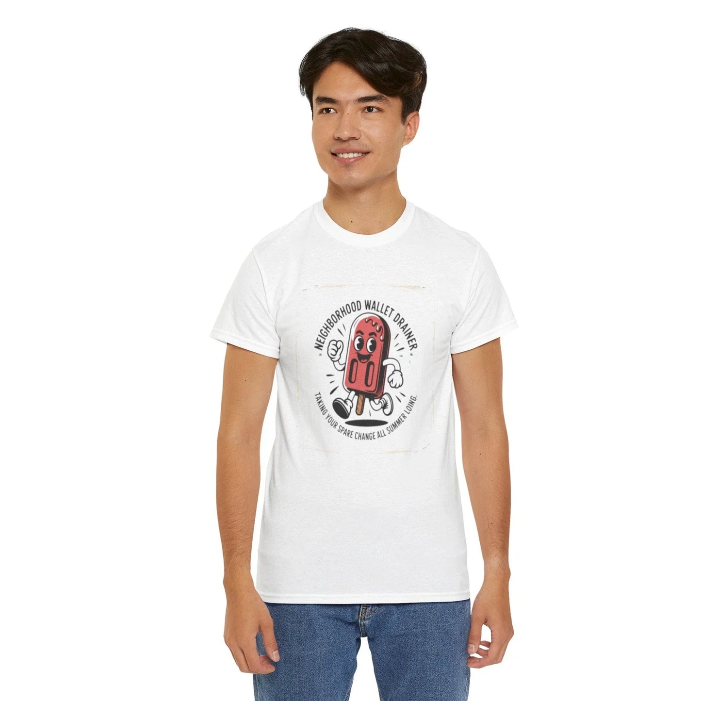 Funny Ice Cream Man T Shirt Distressed Popsicle Novelty Truck Driver Humorous Unisex T-shirt, Sweatshirt, Hoodie, Long Sleeve Tee - T-Shirt, Sweatshirt, Hoodie