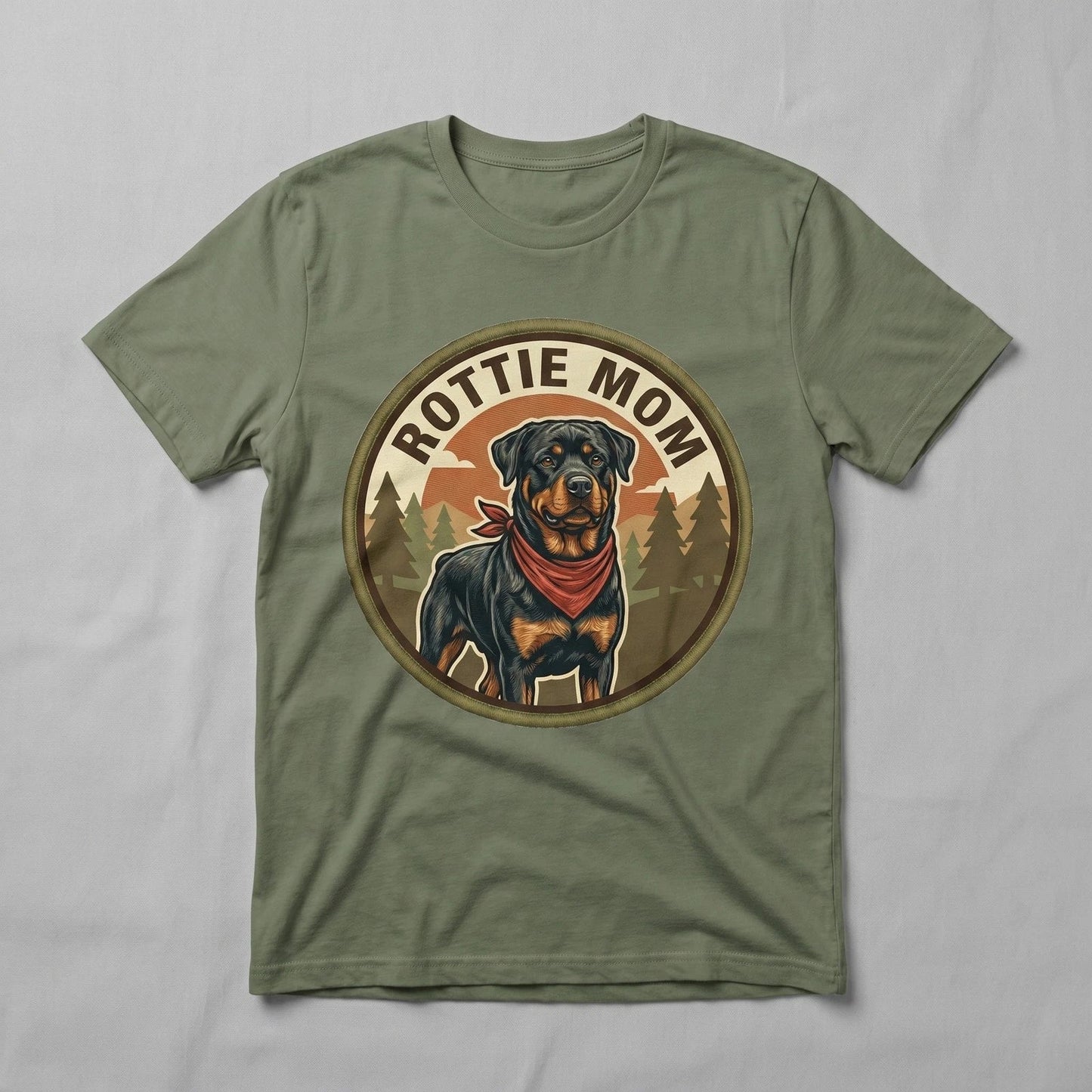 Rottweiler Mom T-Shirt Rottie Dog Gift Women Graphic Tee Mothers Day Cute Unisex T-shirt, Sweatshirt, Hoodie, Long Sleeve Tee - T-Shirt, Sweatshirt, Hoodie