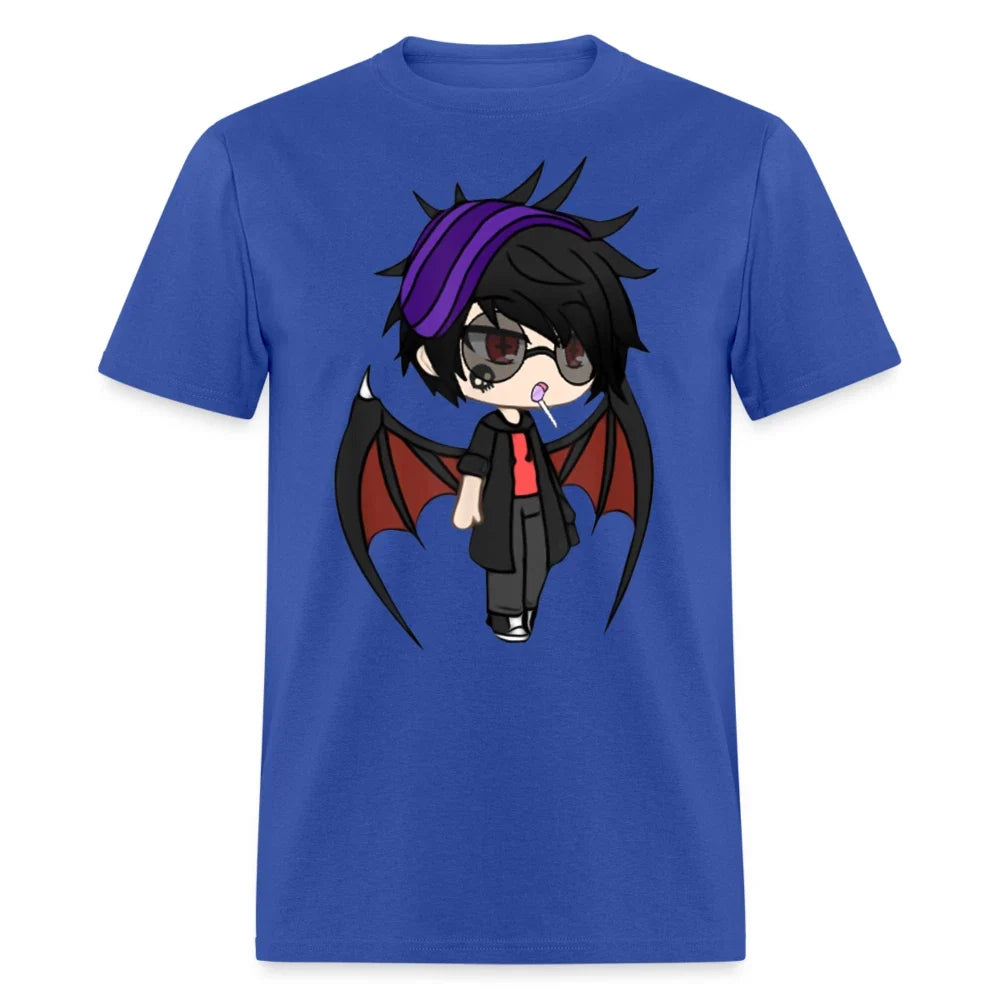 Cute Chibi style Kawaii Anime Vampire Boy Red Wings T-Shirt size S-6XL Unisex T-shirt, Sweatshirt, Hoodie, Long Sleeve Tee - T-Shirt, Sweatshirt, Hoodie