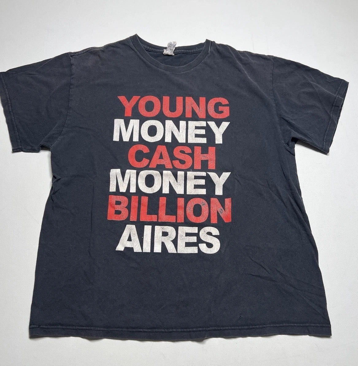 Lil Wayne Cash Money Shirt Young Money Size Large Y2K Vintage YMCMB Unisex T-shirt, Sweatshirt, Hoodie, Long Sleeve Tee - T-Shirt, Sweatshirt, Hoodie