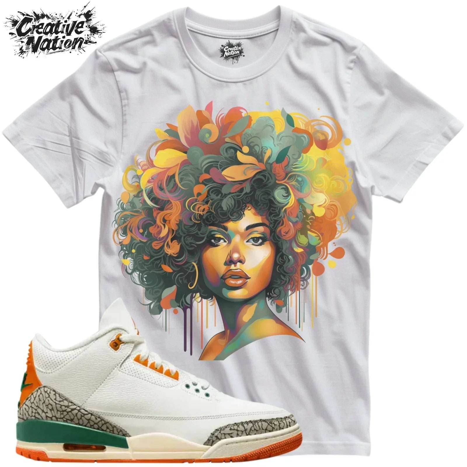 Shirt To Match 3 Unisex Tee Sneaker Shirt Afro Shirt For Sneaker Tee Unisex T-shirt, Sweatshirt, Hoodie, Long Sleeve Tee - T-Shirt, Sweatshirt, Hoodie