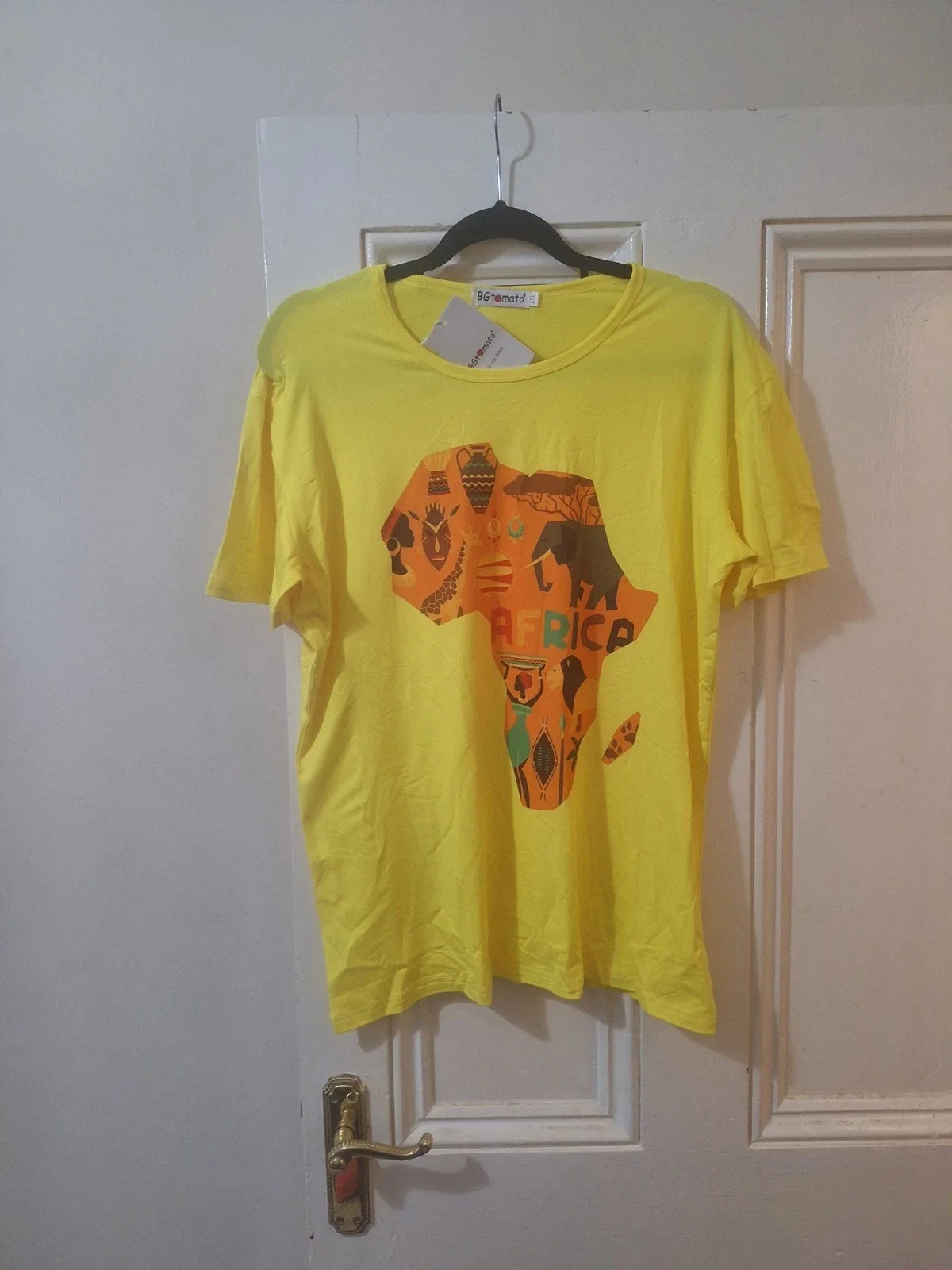 African Map Unisex Casual Tshirt, Summer Street Style Print Tee, Afrocentric Top Unisex T-shirt, Sweatshirt, Hoodie, Long Sleeve Tee - T-Shirt, Sweatshirt, Hoodie