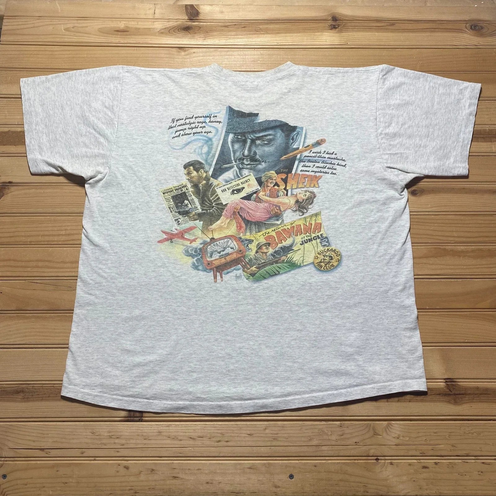 Vintage 90s A Little Dab'll Do Ya Pop Culture Music Promo Graphic T-Shirt - 2XL Unisex T-shirt, Sweatshirt, Hoodie, Long Sleeve Tee - T-Shirt, Sweatshirt, Hoodie