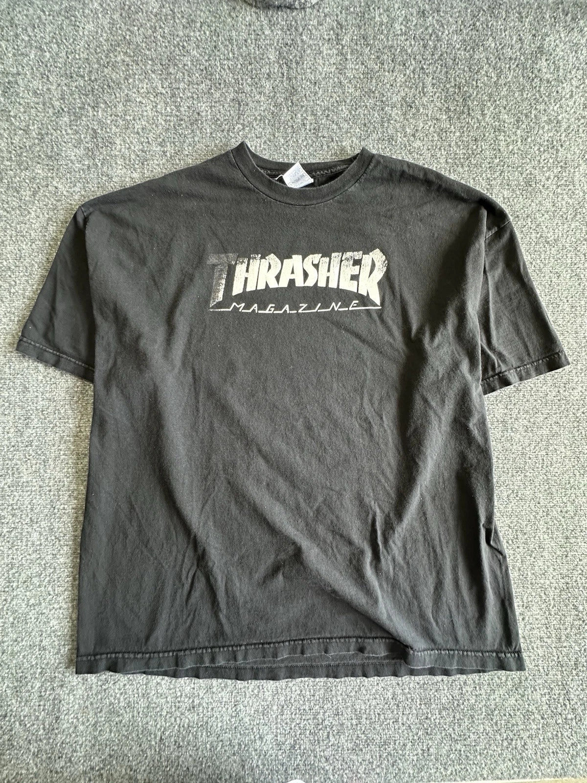 Mens Thrasher Magazine T Shirt Sz 3XL Y2K VTG Skateboard Skating Grunge Punk Unisex T-shirt, Sweatshirt, Hoodie, Long Sleeve Tee - T-Shirt, Sweatshirt, Hoodie