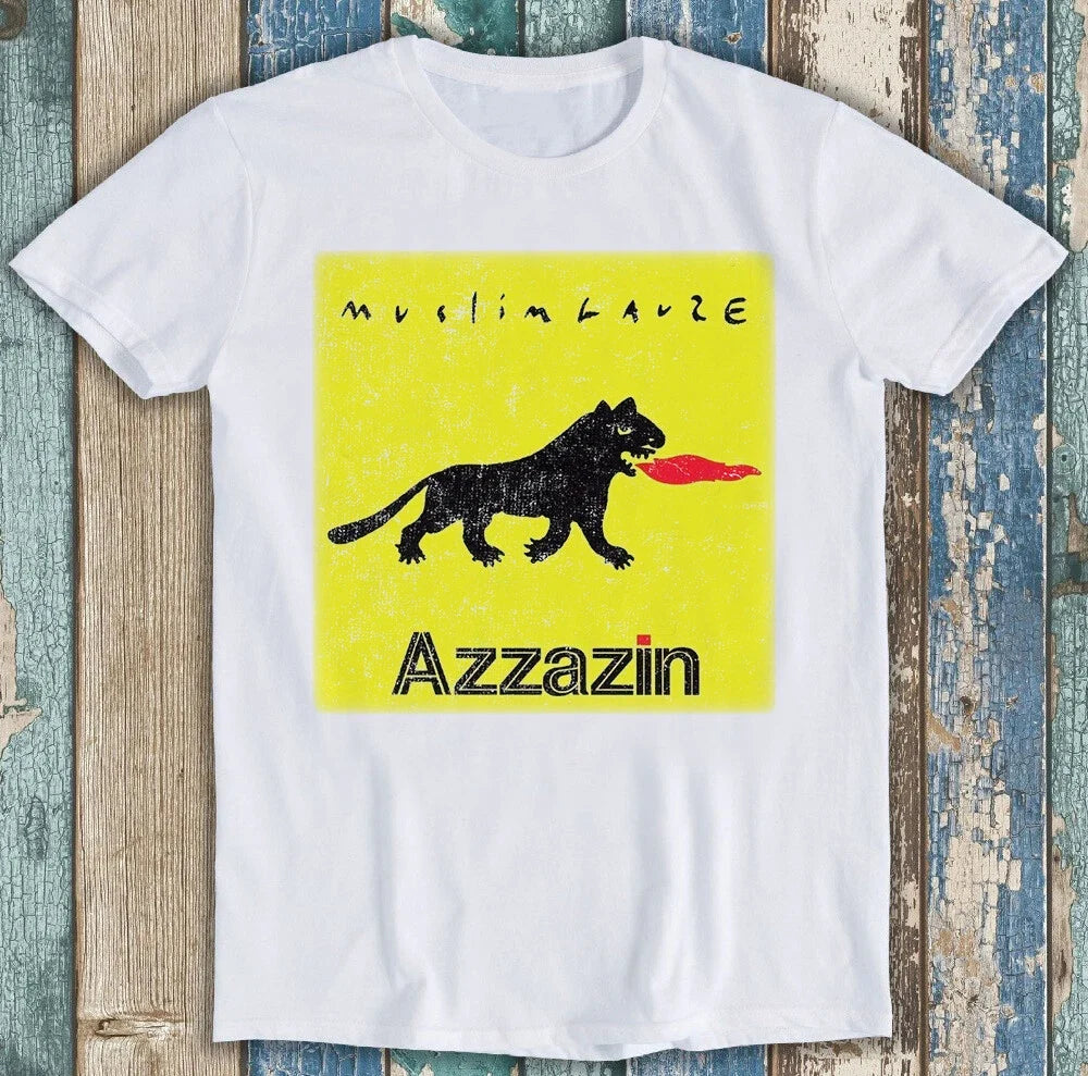 Muslimgauze Azzazin Music Noise Electronic Dub Whitehouse Gift Tee T Shirt M1372 Unisex T-shirt, Sweatshirt, Hoodie, Long Sleeve Tee - T-Shirt, Sweatshirt, Hoodie