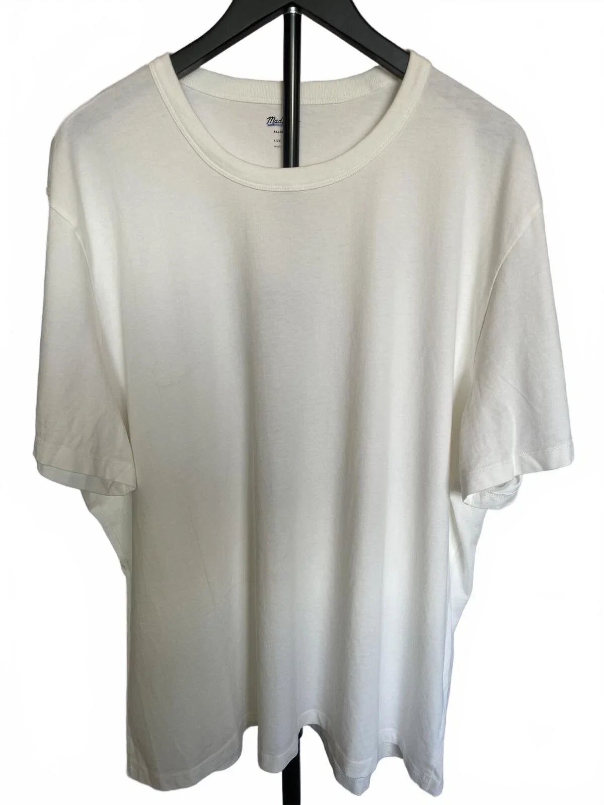 Madewell Men's White AllDay T-shirt XXL New With Tags Unisex T-shirt, Sweatshirt, Hoodie, Long Sleeve Tee - T-Shirt, Sweatshirt, Hoodie