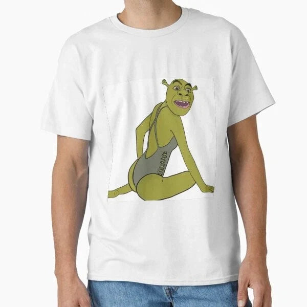 shrek meme funny shrek mallot de bain Classic T-Shirt Made in US/AUS Size S-2XL Unisex T-shirt, Sweatshirt, Hoodie, Long Sleeve Tee - T-Shirt, Sweatshirt, Hoodie
