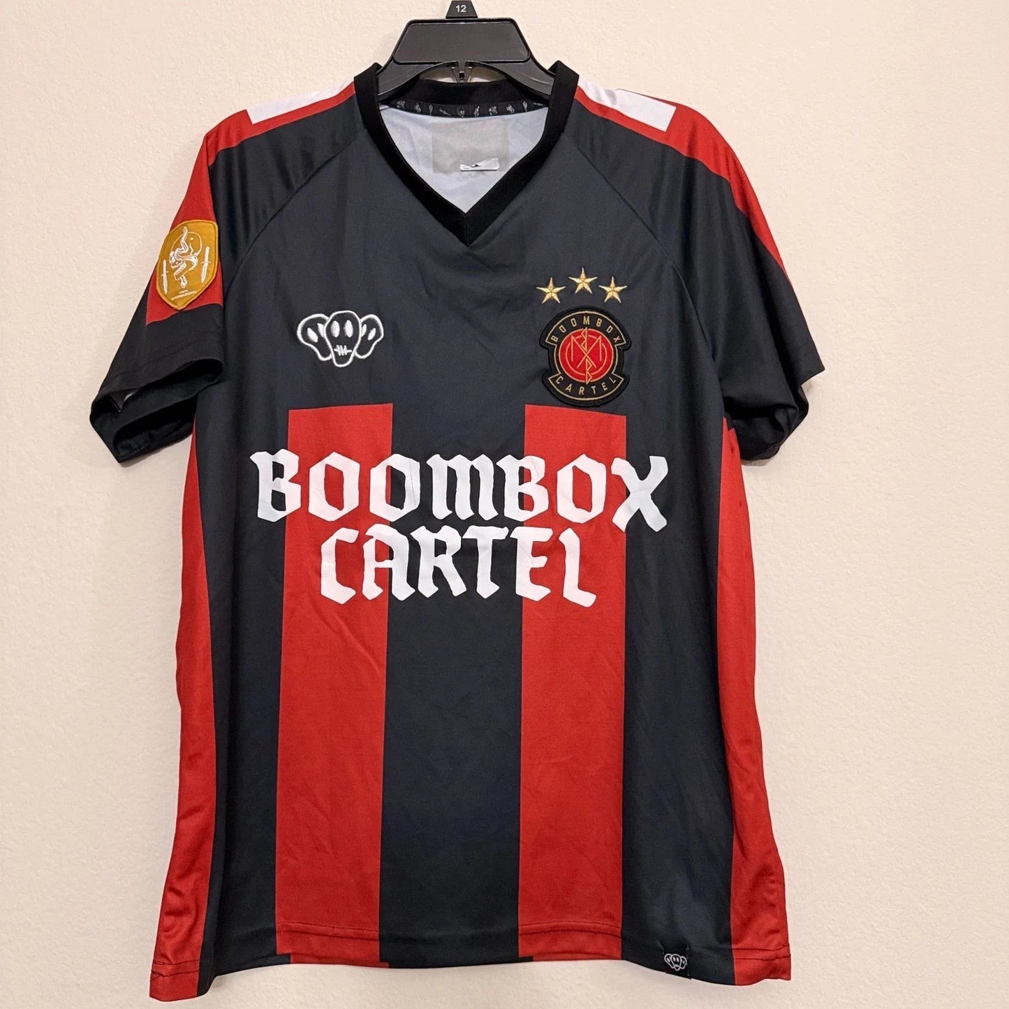 Boombox Cartel Soccer Style Jersey - Size S Unisex T-shirt, Sweatshirt, Hoodie, Long Sleeve Tee - T-Shirt, Sweatshirt, Hoodie