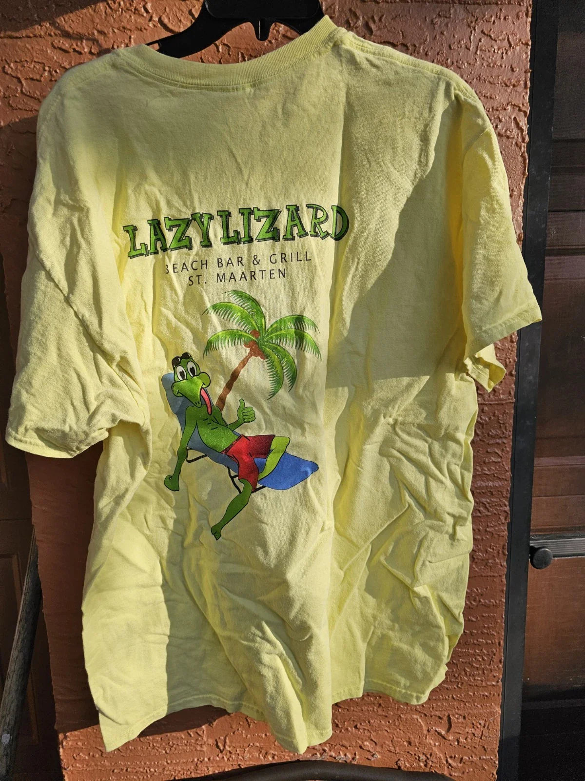 Vintage Collectible Lazy Lizard Bar & Grill Tavern St Maarten T Shirt XL Unisex T-shirt, Sweatshirt, Hoodie, Long Sleeve Tee - T-Shirt, Sweatshirt, Hoodie