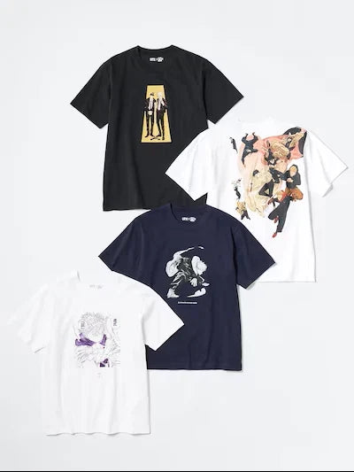 UNIQLO UT Jujutsu Kaisen T-Shirt XS-4XL 4 Types Unisex Manga NWT Shueisha 100th Unisex T-shirt, Sweatshirt, Hoodie, Long Sleeve Tee - T-Shirt, Sweatshirt, Hoodie