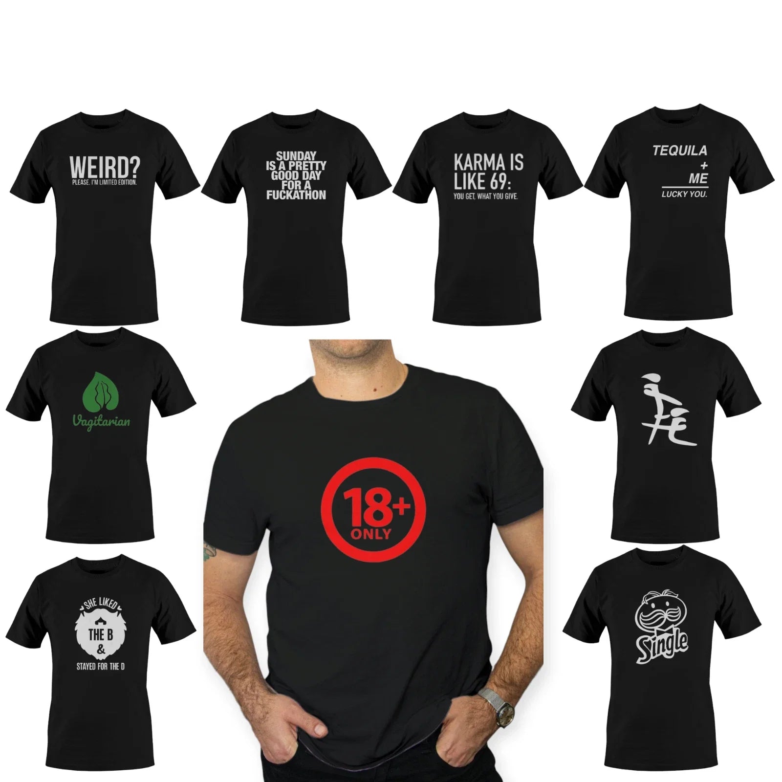 Black Funny Mens T-Shirts joke birthday novelty t shirts tee shirt Father adult Unisex T-shirt, Sweatshirt, Hoodie, Long Sleeve Tee - T-Shirt, Sweatshirt, Hoodie