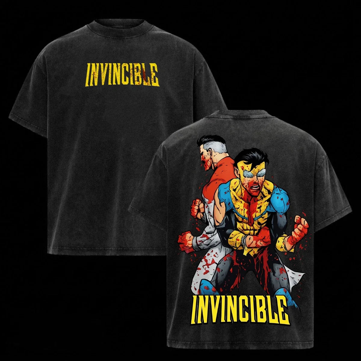 Invincible Comic Shirt Superhero Graphic Tee Mark Grayson Fan Gift Unisex Tee Unisex T-shirt, Sweatshirt, Hoodie, Long Sleeve Tee - T-Shirt, Sweatshirt, Hoodie