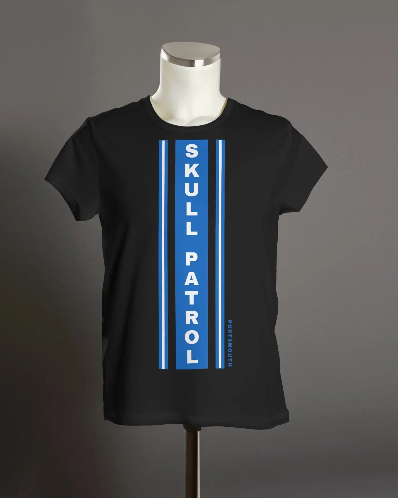 SKULL PATROL T-Shirt | Hooligan Firm Fratton Park Hampshire 6.57 Unisex T-shirt, Sweatshirt, Hoodie, Long Sleeve Tee - T-Shirt, Sweatshirt, Hoodie
