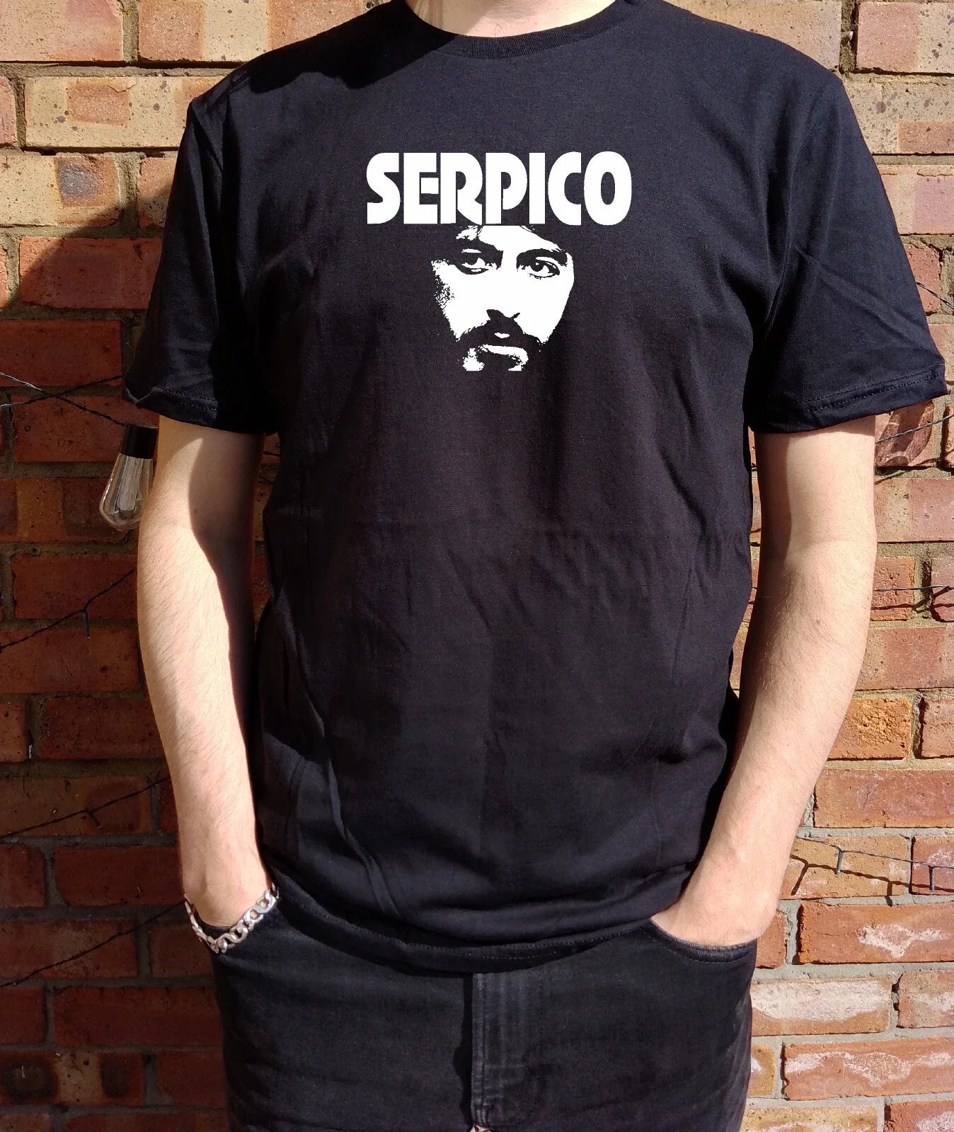Serpico T-Shirt - Al Pacino, Classic Film, Various Colours & Sizes Unisex T-shirt, Sweatshirt, Hoodie, Long Sleeve Tee - T-Shirt, Sweatshirt, Hoodie