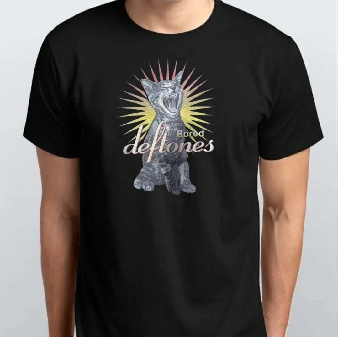 Deftones Bored Adrenaline 90s Graphic T-SHIRT S M L XL XXL 3 4 XL Black Unisex T-shirt, Sweatshirt, Hoodie, Long Sleeve Tee - T-Shirt, Sweatshirt, Hoodie