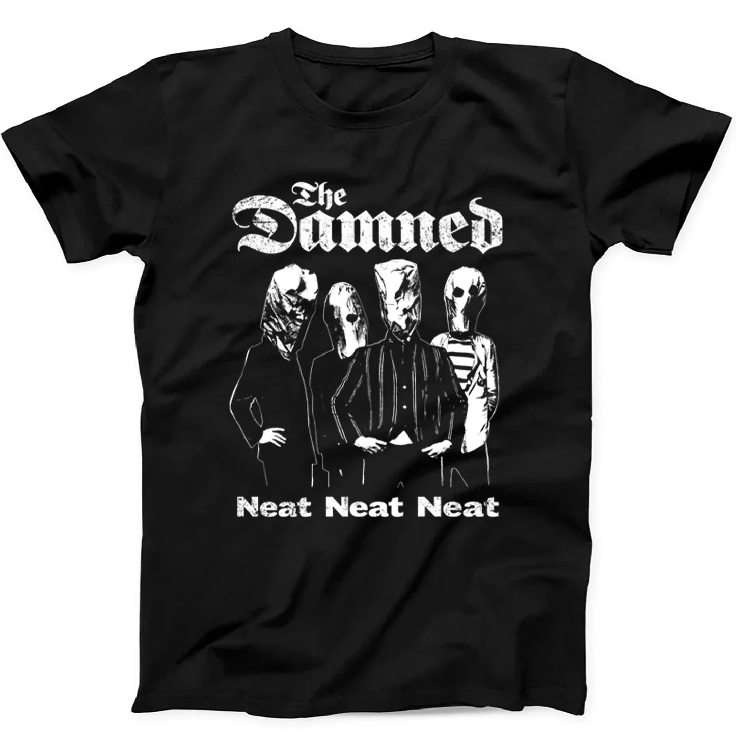 The Damned Neat Neat Neat Punk Rock Music Tote Bag T Shirt Sweatshirt Hoodie 610 Unisex T-shirt, Sweatshirt, Hoodie, Long Sleeve Tee - T-Shirt, Sweatshirt, Hoodie