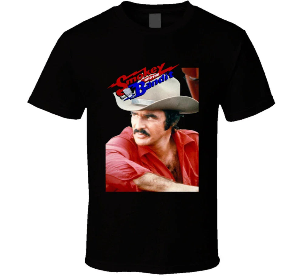 Burt Reynolds Smokey And The Bandit Classic 80s Movie Fan T Shirt Unisex T-shirt, Sweatshirt, Hoodie, Long Sleeve Tee - T-Shirt, Sweatshirt, Hoodie