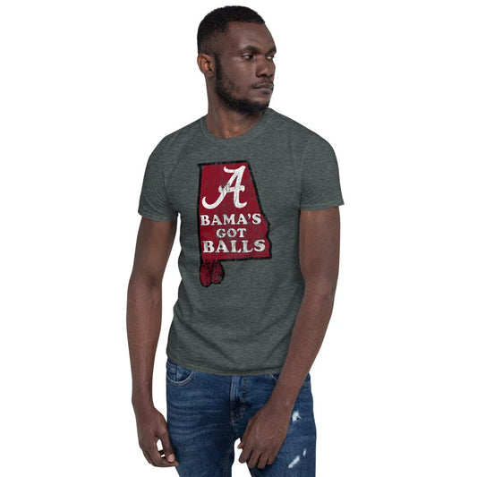 Bama's Got BALLS Alabama Football T-Shirt State College Humor Game Day Tailgate Unisex T-shirt, Sweatshirt, Hoodie, Long Sleeve Tee - T-Shirt, Sweatshirt, Hoodie