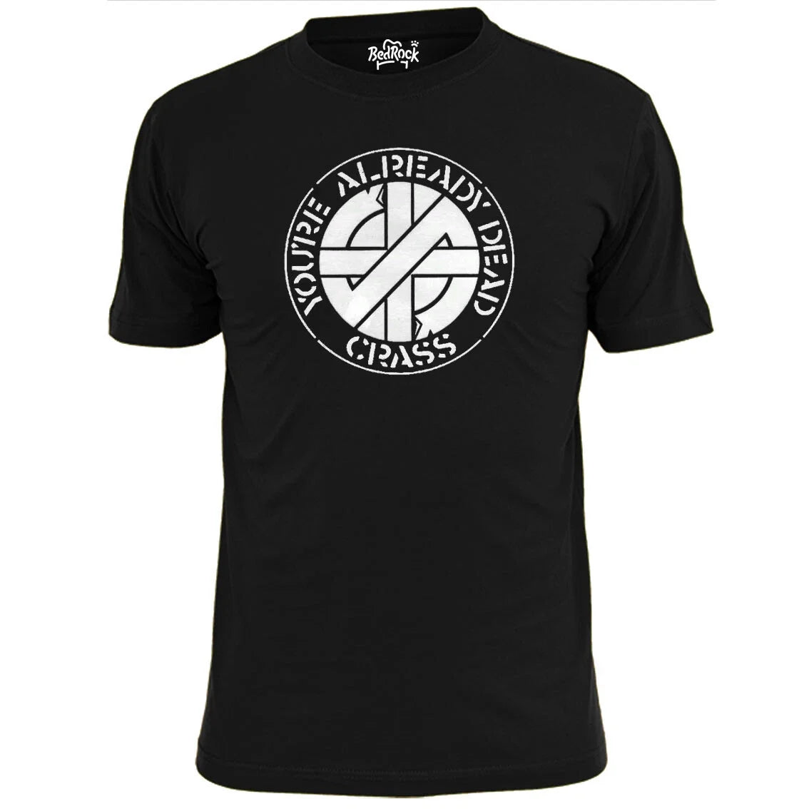 Mens Crass You're Already Dead Punk T Shirt Anarchy Unisex T-shirt, Sweatshirt, Hoodie, Long Sleeve Tee - T-Shirt, Sweatshirt, Hoodie