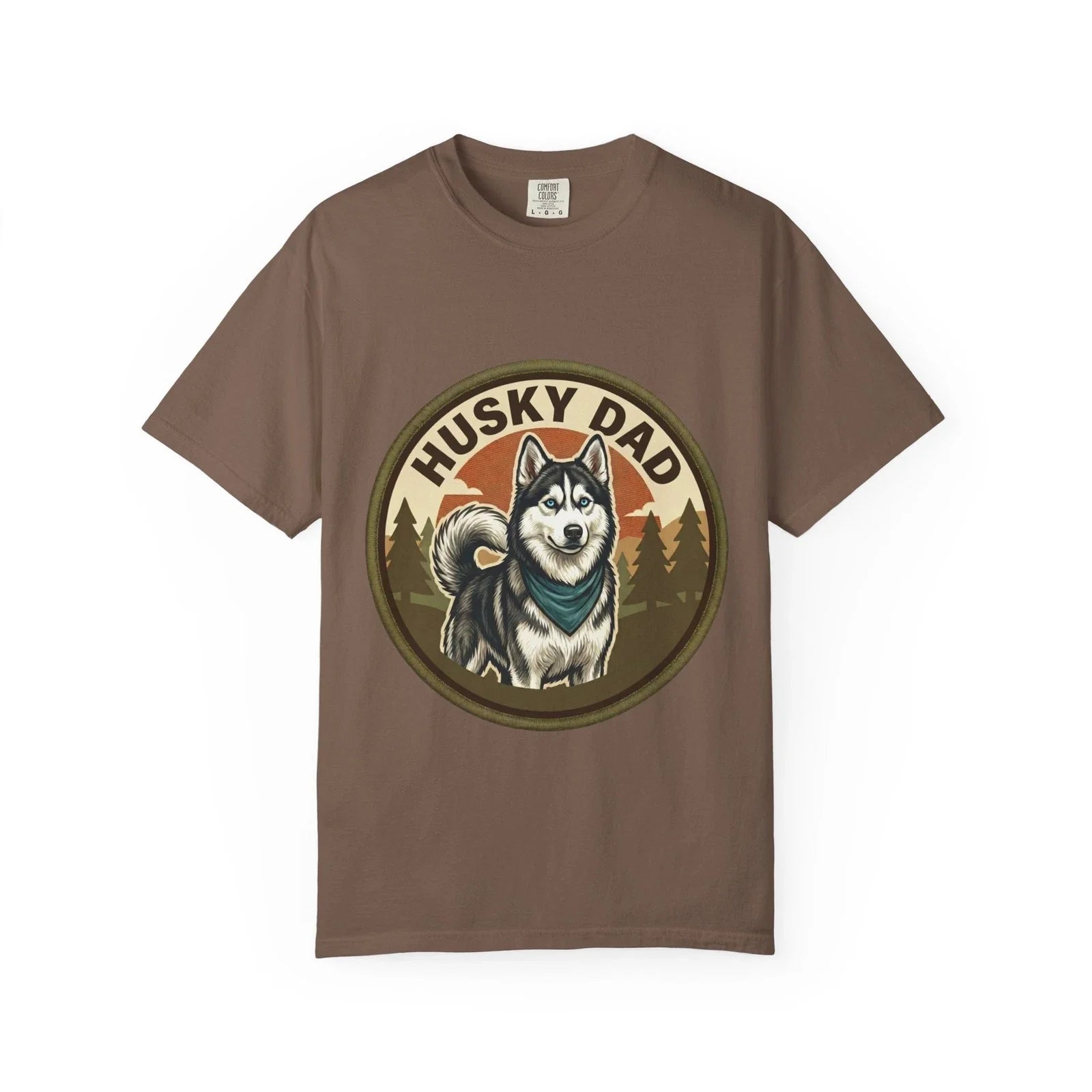 Husky Dad T-Shirt Siberian Husky Dog Dad Gift Men Graphic Tee Fathers Day Unisex T-shirt, Sweatshirt, Hoodie, Long Sleeve Tee - T-Shirt, Sweatshirt, Hoodie