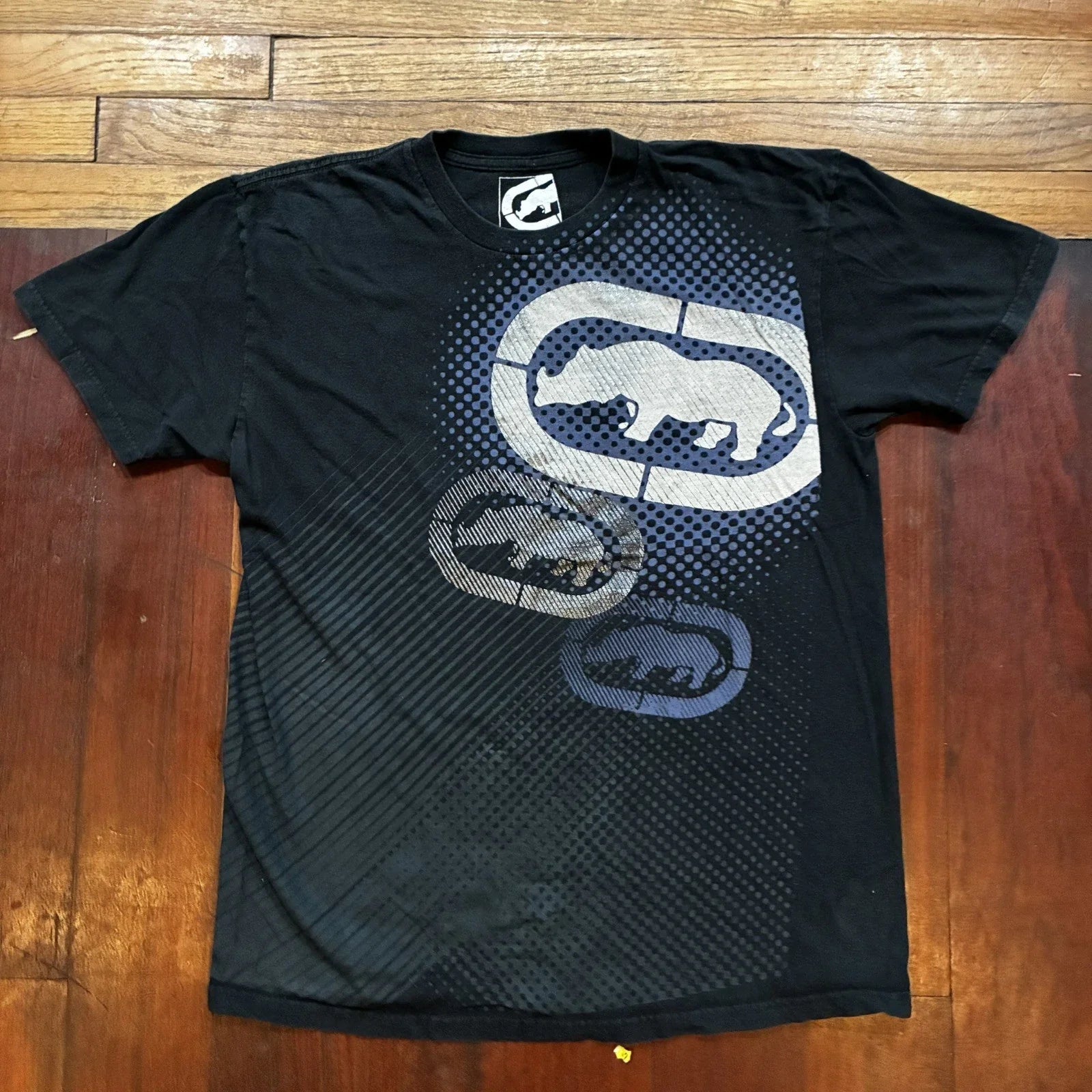 Vintage Y2K Ecko Unltd Mens Black Rhino Graphic T Shirt L Streetwear Unisex T-shirt, Sweatshirt, Hoodie, Long Sleeve Tee - T-Shirt, Sweatshirt, Hoodie