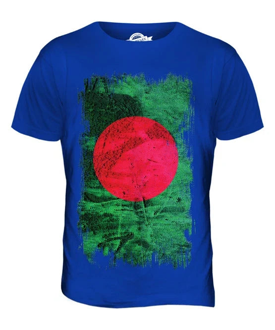 BANGLADESH GRUNGE FLAG MENS T SHIRT TEE SHIRT XS S M L XL 2XL 3XL 4XL 5XL Unisex T-shirt, Sweatshirt, Hoodie, Long Sleeve Tee - T-Shirt, Sweatshirt, Hoodie