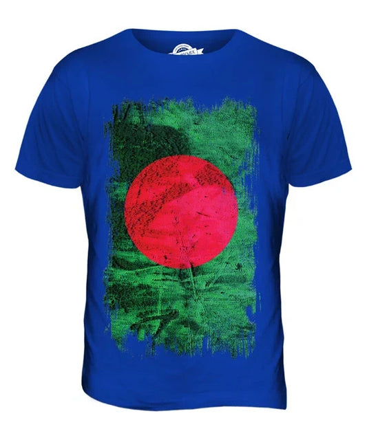 BANGLADESH GRUNGE FLAG MENS T SHIRT TEE SHIRT XS S M L XL 2XL 3XL 4XL 5XL Unisex T-shirt, Sweatshirt, Hoodie, Long Sleeve Tee - T-Shirt, Sweatshirt, Hoodie