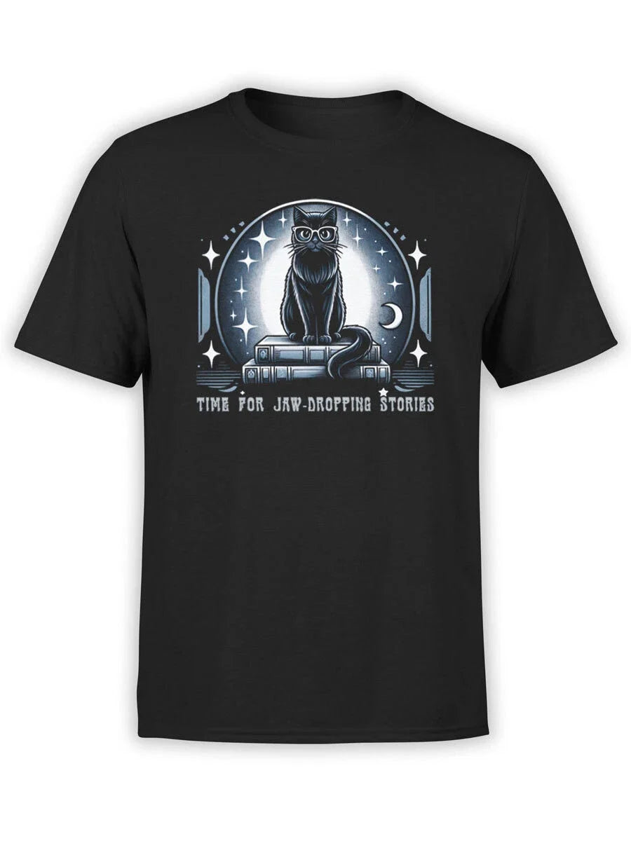 FANTUCCI Cats T-Shirt Collection | Time For Stories T-Shirt | Unisex Unisex T-shirt, Sweatshirt, Hoodie, Long Sleeve Tee - T-Shirt, Sweatshirt, Hoodie