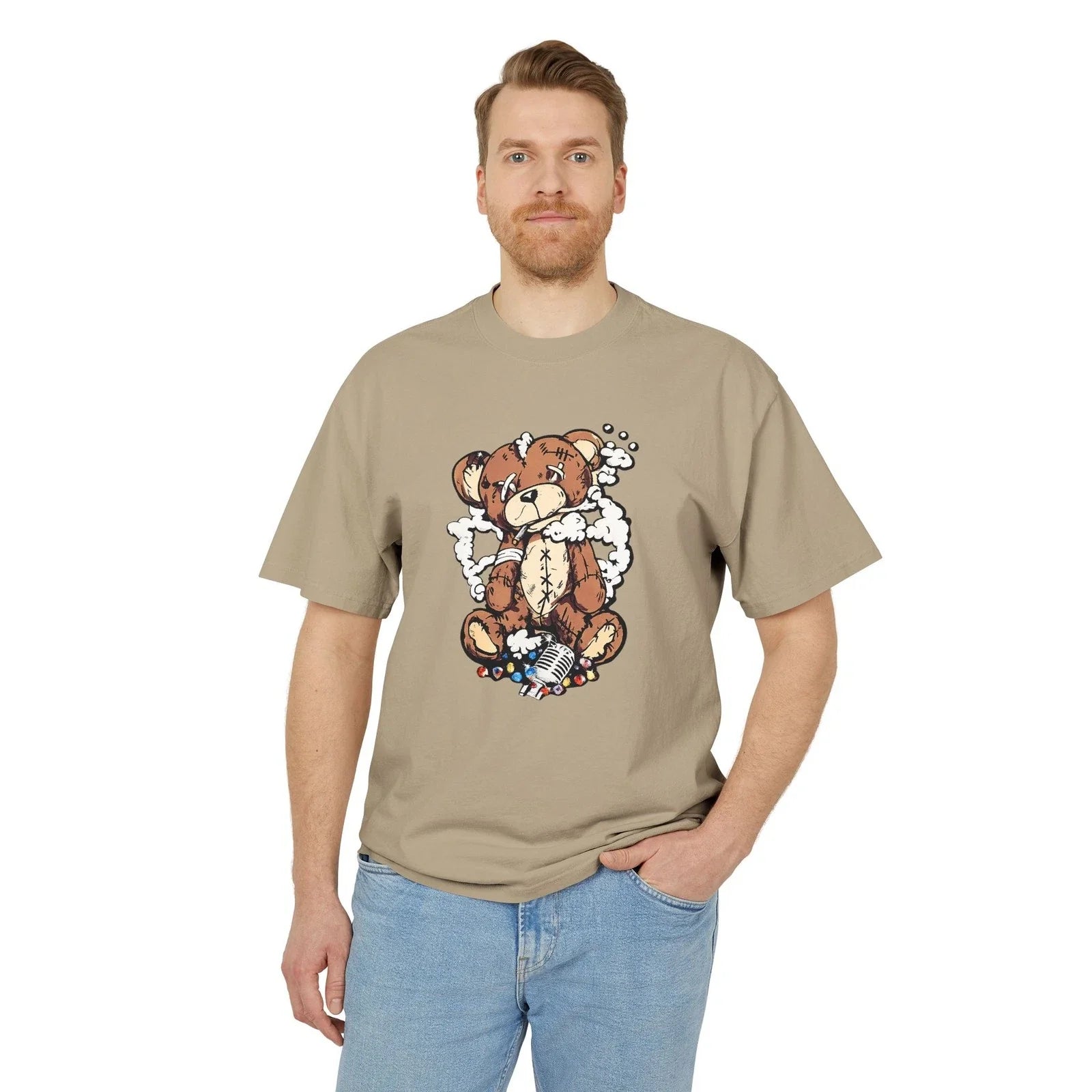Teddy Bear Bubble Bath Tee Cute Plush Illustration Shirt Unisex T-shirt, Sweatshirt, Hoodie, Long Sleeve Tee - T-Shirt, Sweatshirt, Hoodie