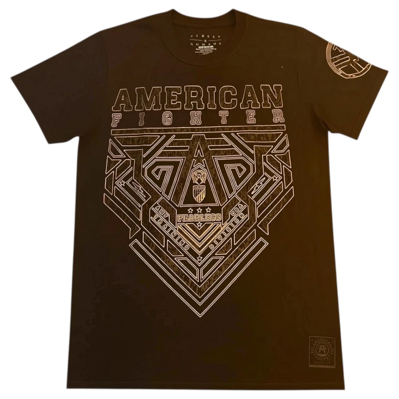 New Men's American Fighter Premium Athletic MMA Tattoo Black T-Shirt XS-4XL Unisex T-shirt, Sweatshirt, Hoodie, Long Sleeve Tee - T-Shirt, Sweatshirt, Hoodie