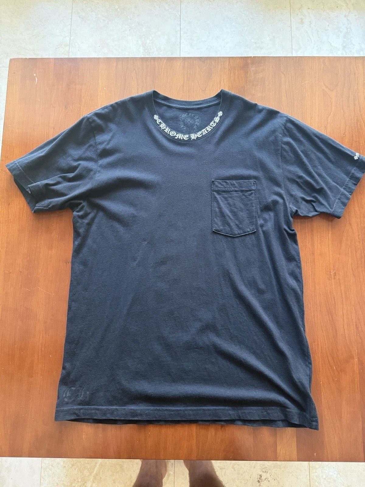 Chrome Hearts F You Neck Logo T-Shirt Size XL Unisex T-shirt, Sweatshirt, Hoodie, Long Sleeve Tee - T-Shirt, Sweatshirt, Hoodie