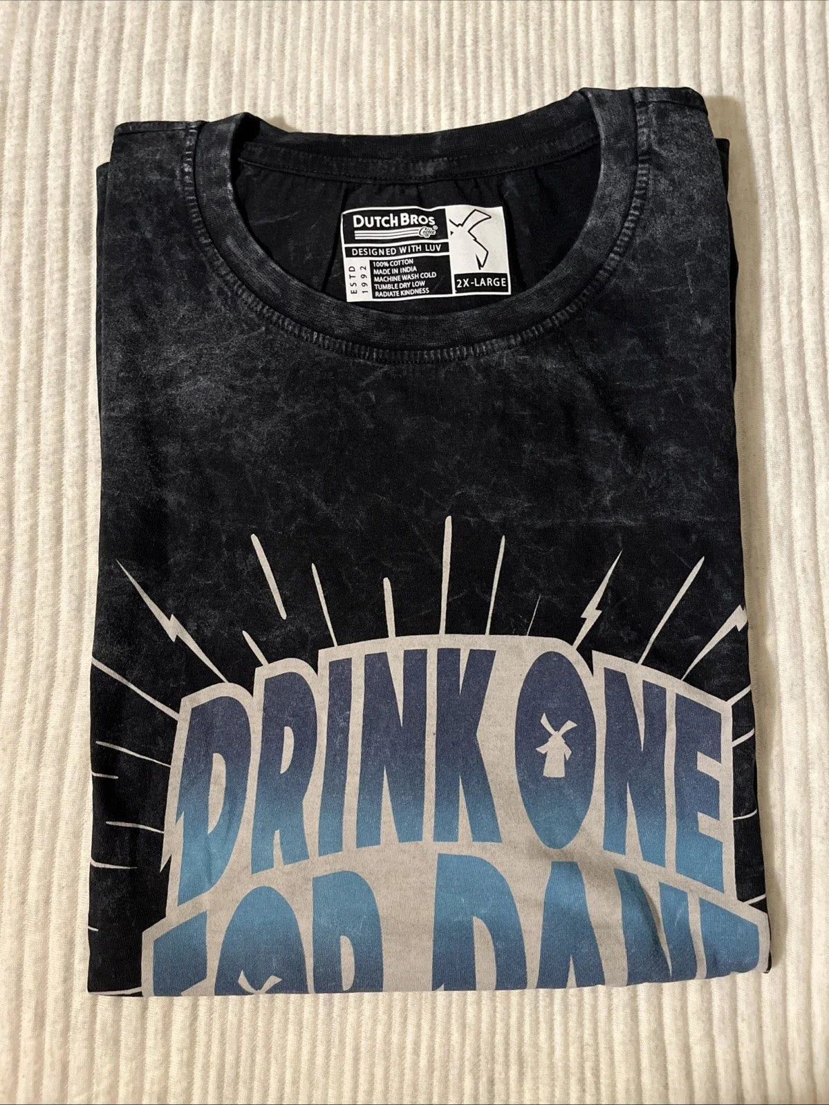 New Dutch Bro Drink One For Dane 2xl Tshirt 2026 Unisex T-shirt, Sweatshirt, Hoodie, Long Sleeve Tee - T-Shirt, Sweatshirt, Hoodie