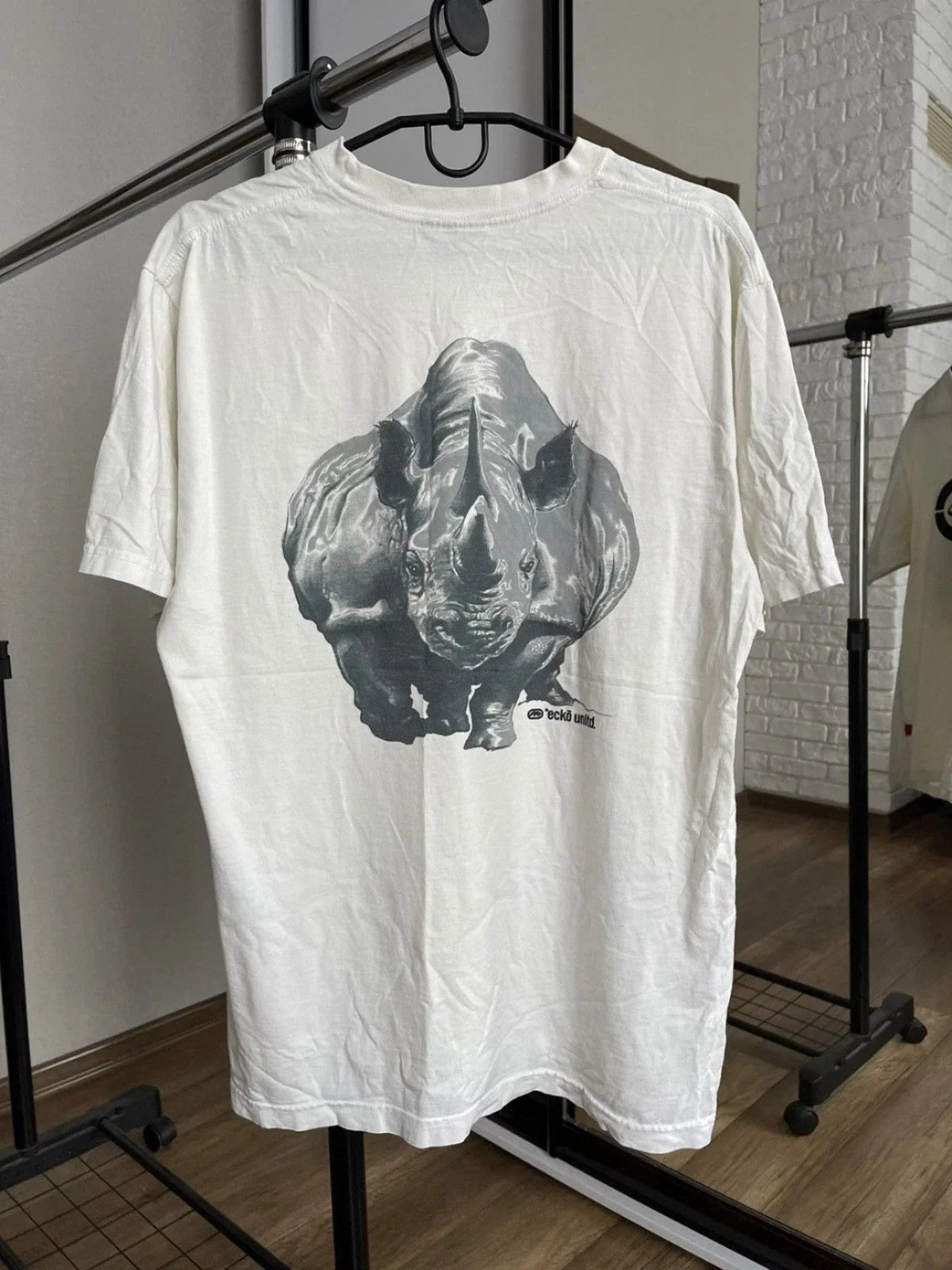 Ecko Unltd Vintage T-Shirt Tee Big Logo Size Large Y2K 90s Unisex T-shirt, Sweatshirt, Hoodie, Long Sleeve Tee - T-Shirt, Sweatshirt, Hoodie