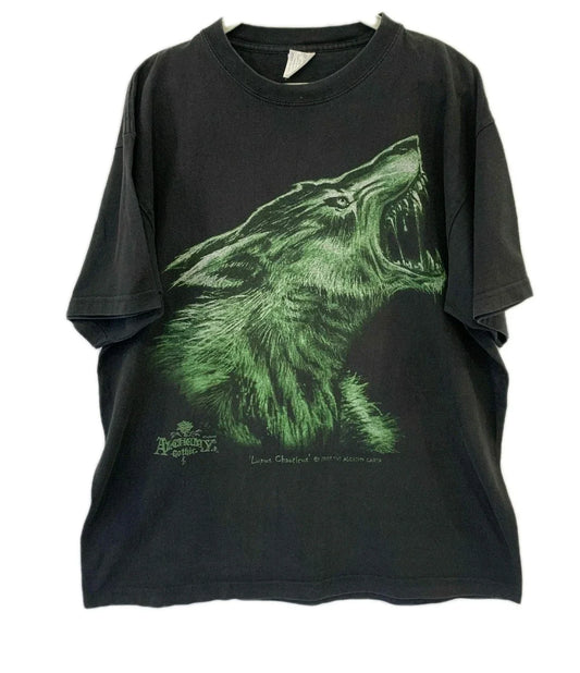 Alchemy Gothic Lupus Chaoticus Wolf Graphic T-Shirt 2001 Stedman Comfort XL #4 Unisex T-shirt, Sweatshirt, Hoodie, Long Sleeve Tee - T-Shirt, Sweatshirt, Hoodie