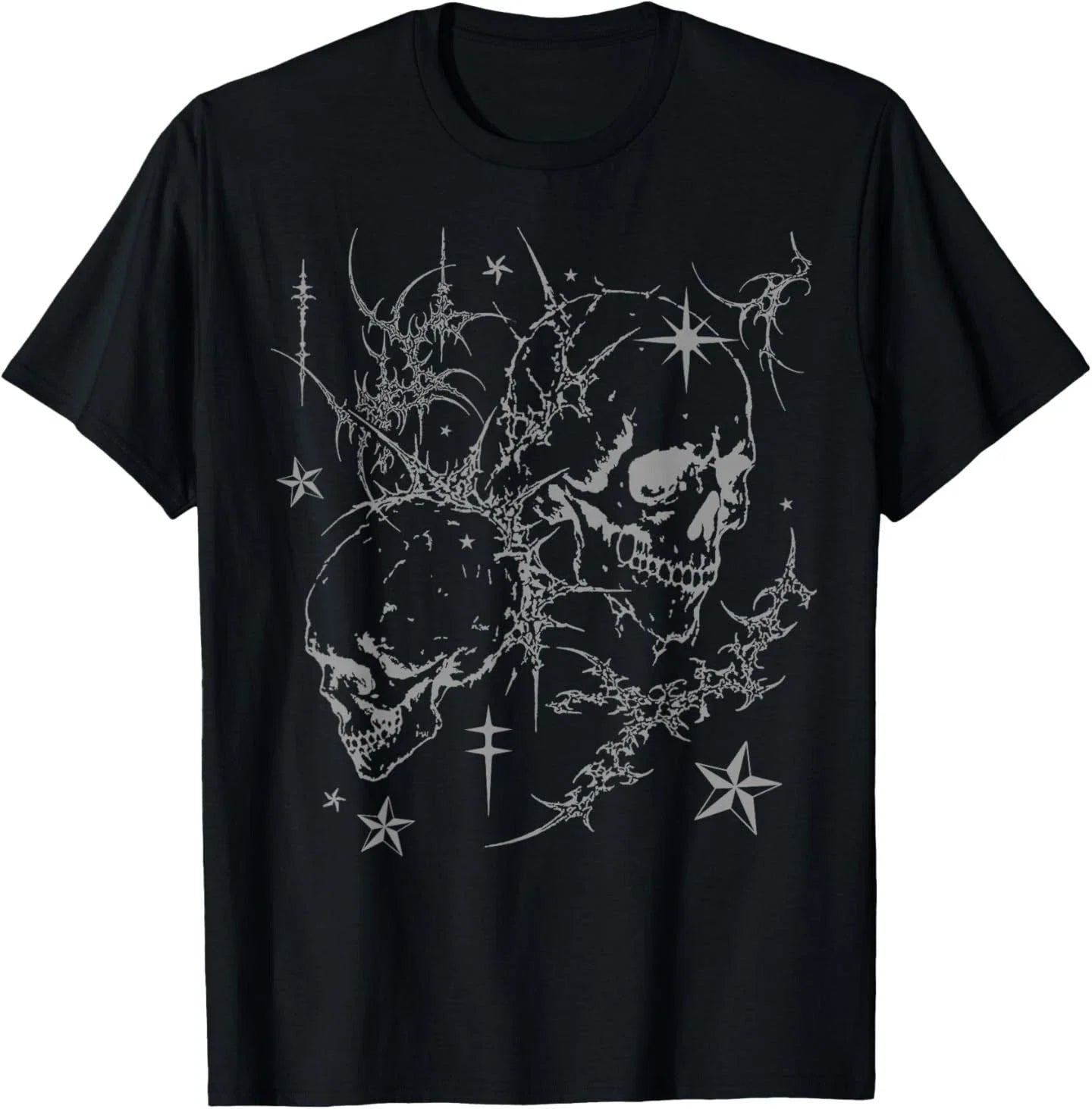 Grunge Skull Goth Alt Sigilism Vintage Graphic T-Shirt Unisex T-shirt, Sweatshirt, Hoodie, Long Sleeve Tee - T-Shirt, Sweatshirt, Hoodie