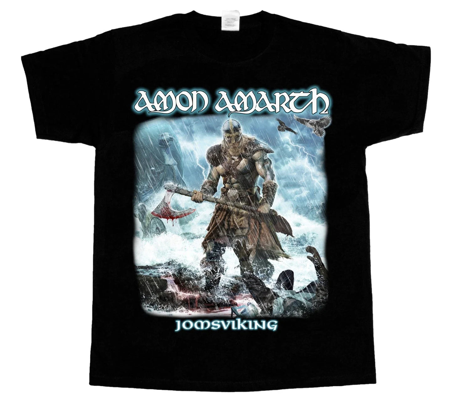 amon amarth jomsviking NEW BLACK SHORT/LONG SLEEVE T-SHIRT 3XL 4XL 5XL Unisex T-shirt, Sweatshirt, Hoodie, Long Sleeve Tee - T-Shirt, Sweatshirt, Hoodie
