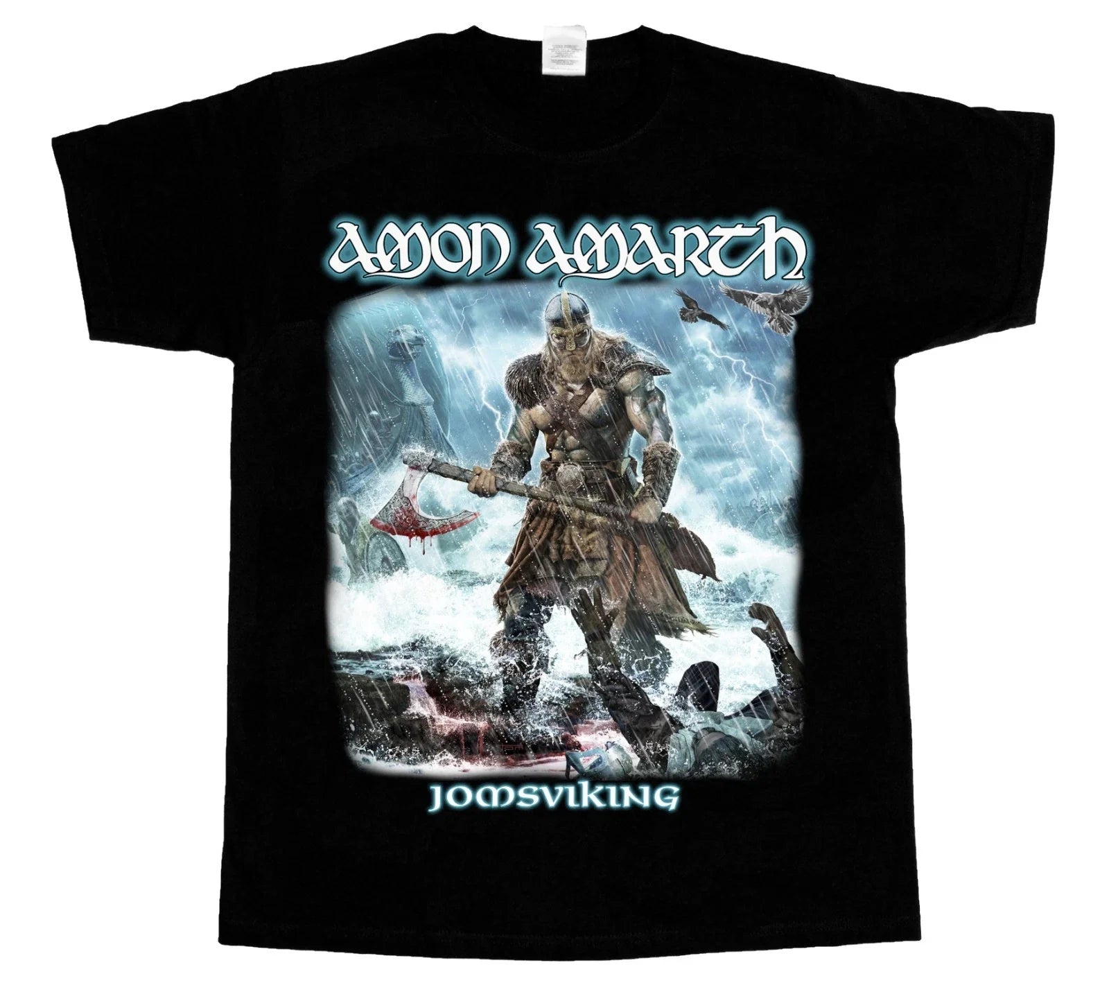 amon amarth jomsviking NEW BLACK SHORT/LONG SLEEVE T-SHIRT 3XL 4XL 5XL Unisex T-shirt, Sweatshirt, Hoodie, Long Sleeve Tee - T-Shirt, Sweatshirt, Hoodie