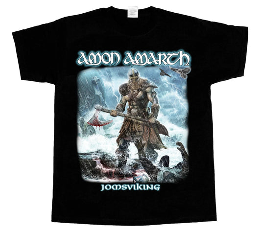 amon amarth jomsviking NEW BLACK SHORT/LONG SLEEVE T-SHIRT 3XL 4XL 5XL Unisex T-shirt, Sweatshirt, Hoodie, Long Sleeve Tee - T-Shirt, Sweatshirt, Hoodie